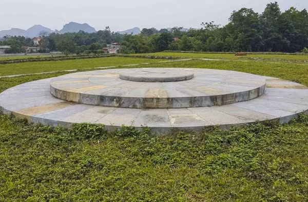 Đàn tế Nam Giao - Tây Đô thuộc Di sản Thế giới Thành nhà Hồ, xã Vĩnh Lộc, tỉnh Thanh Hóa. Ảnh: ITN