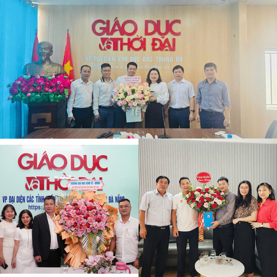 Nhiều tình cảm dành cho Báo GD&TĐ khu vực Miền Trung Tây Nguyên trong ngày 21/6.