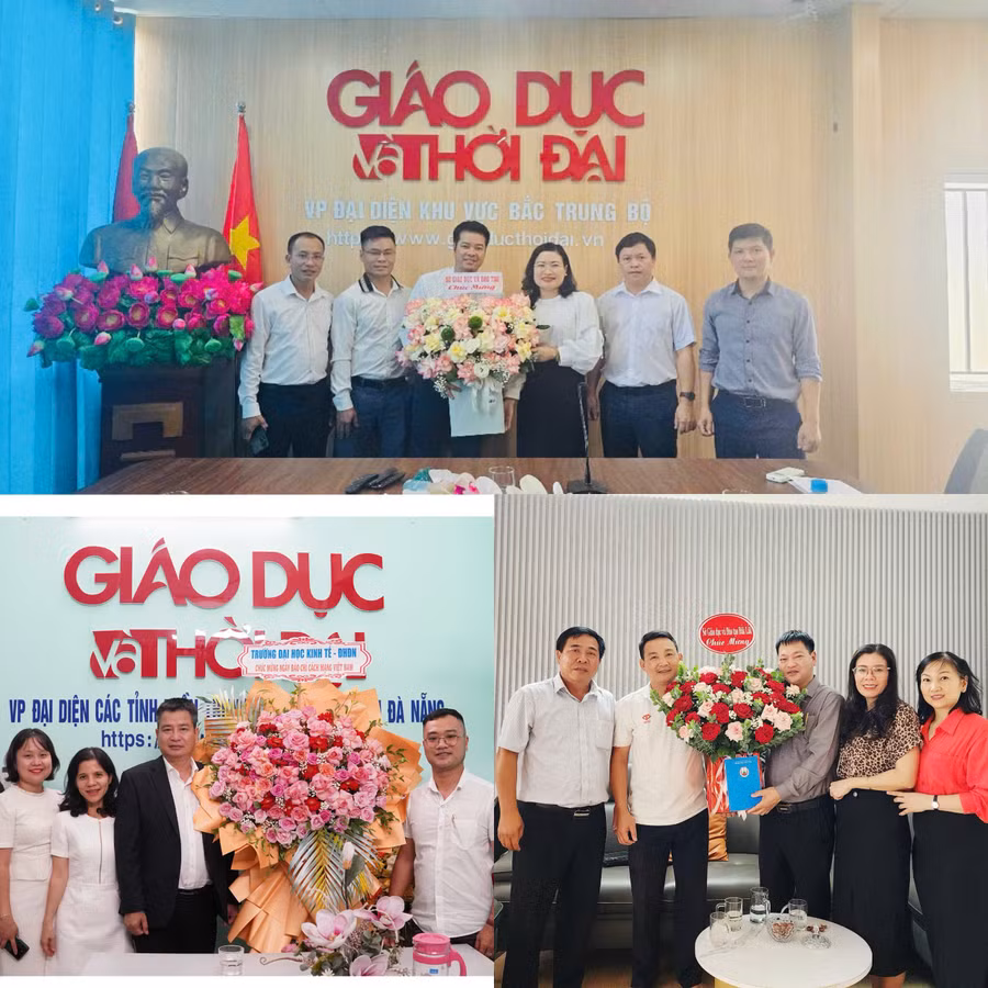 Nhiều tình cảm dành cho Báo GD&TĐ khu vực Miền Trung Tây Nguyên trong ngày 21/6.