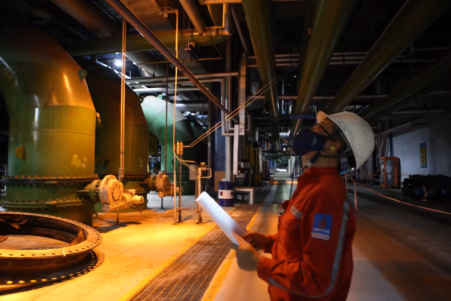 Nhà máy Nhiệt điện Vũng Áng 1 tăng tốc về đích