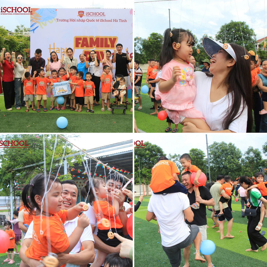 khối Mầm non iSchool Hà Tĩnh cũng tổ chức hoạt động “Happy Family Day” nhân dịp Ngày Gia đình Việt Nam 28/6. z6757215529814-cbd140d0d02305e2b5560f781565702d.jpg