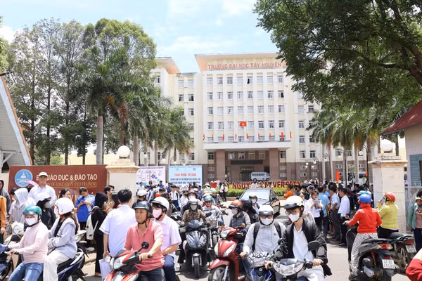 Trường Đại học Tây Nguyên, 567 Lê Duẩn, phường Ea Kao, tỉnh Đắk Lắk. (Ảnh: TT)