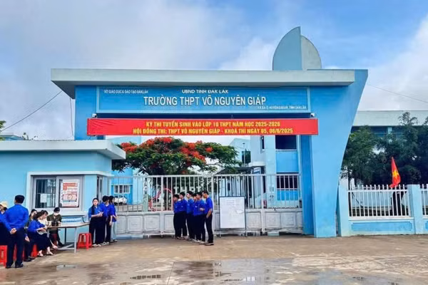 Trường THPT Võ Nguyên Giáp, tỉnh Đắk Lắk.