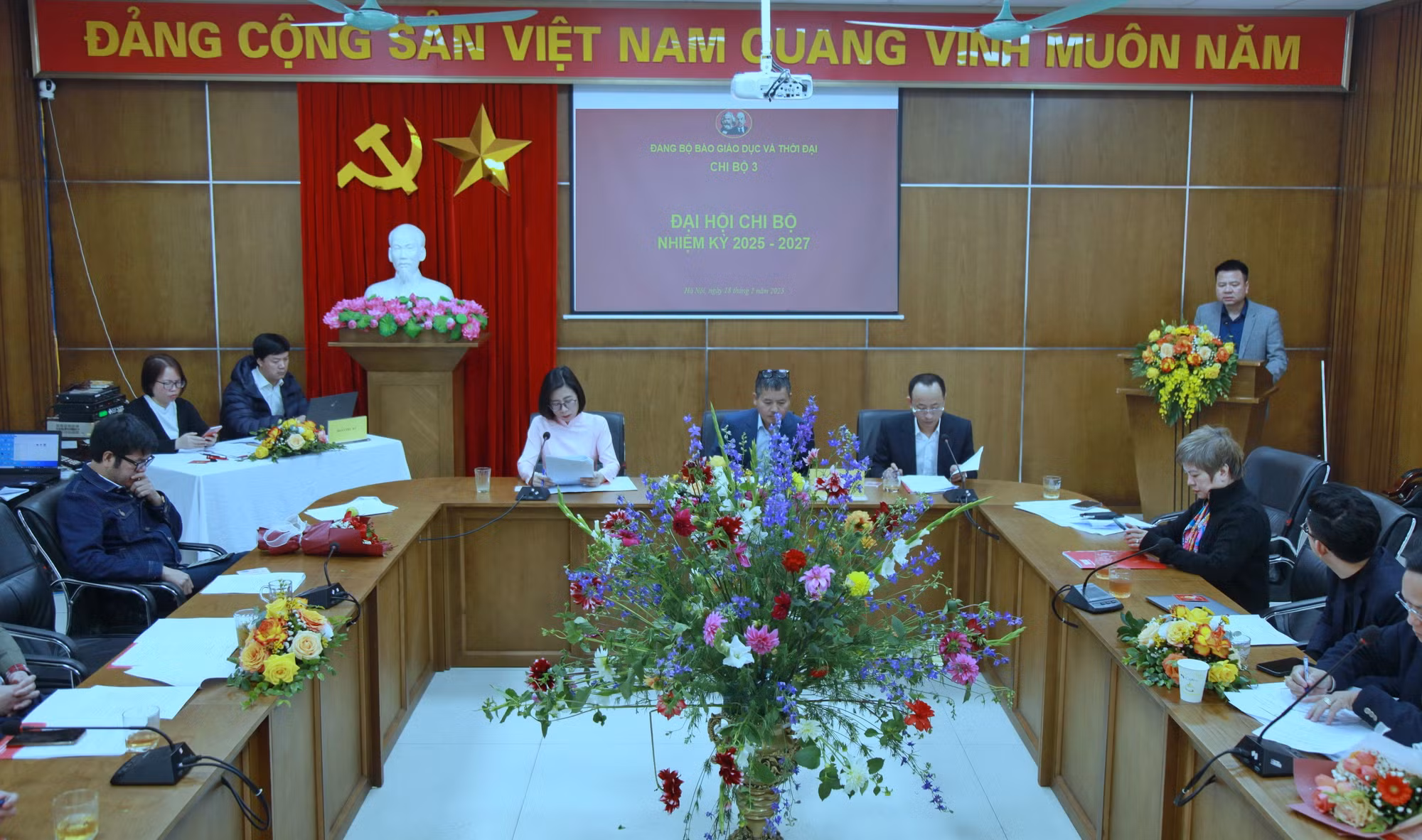 Quang cảnh đại hội.