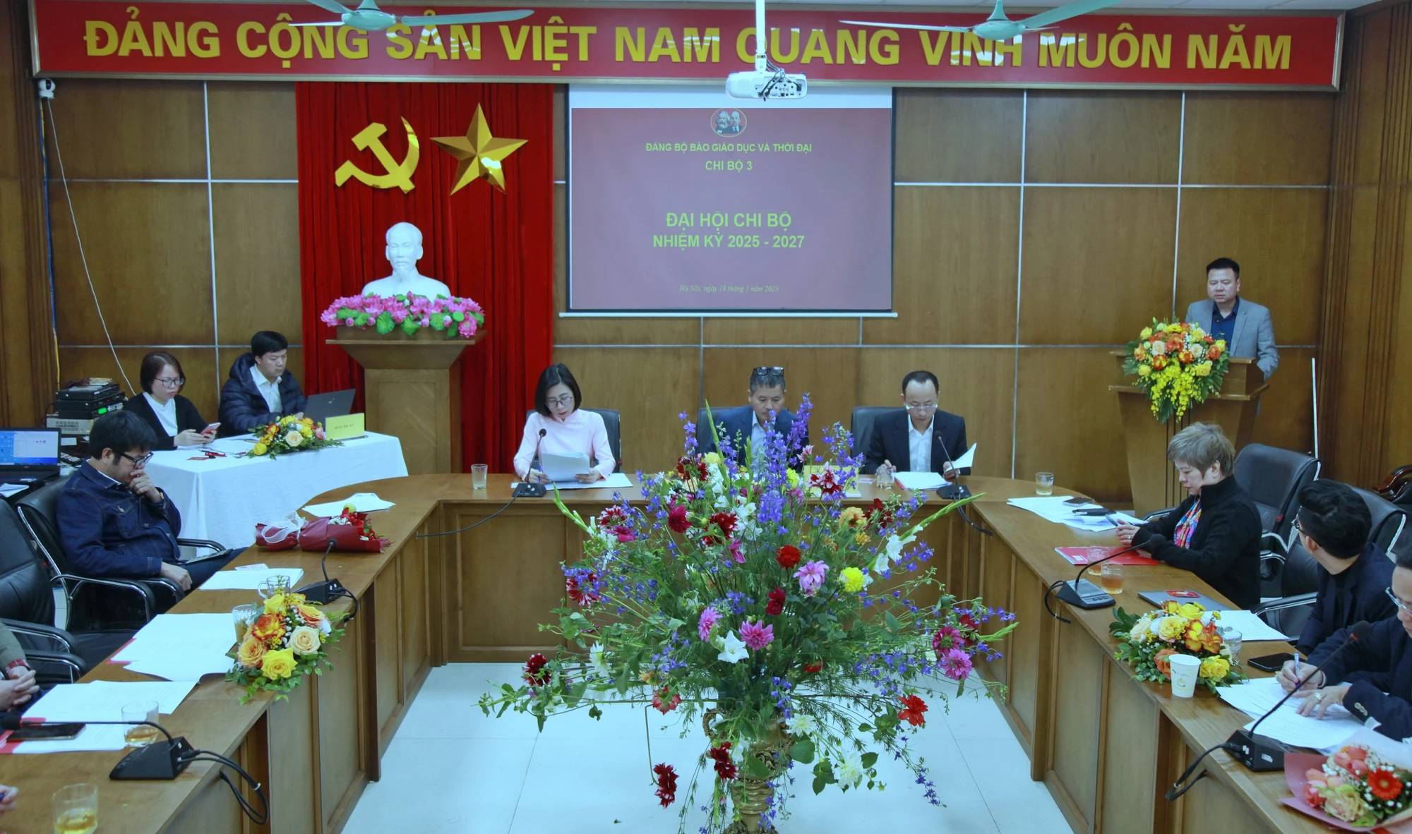 Quang cảnh đại hội.