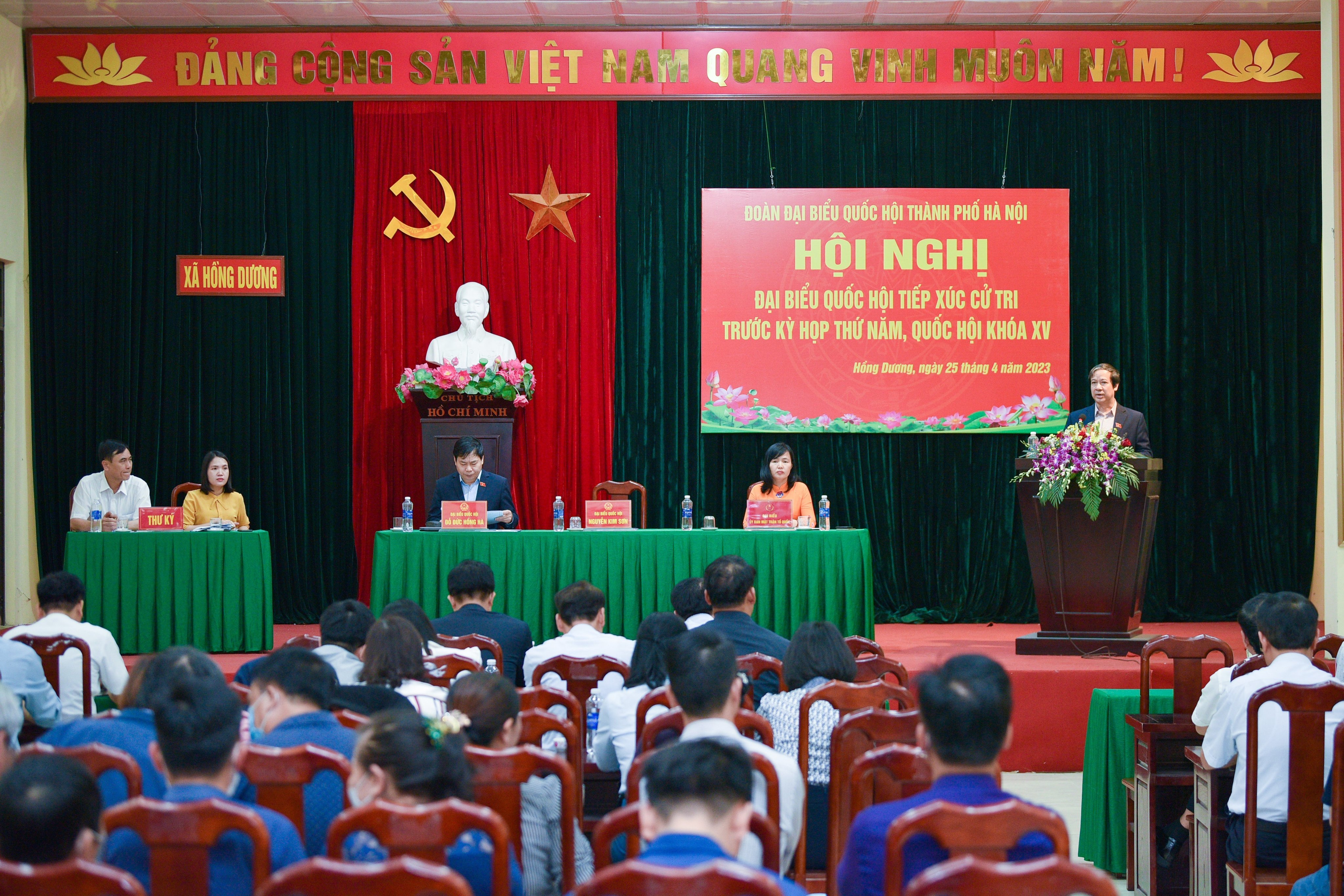 Hội nghị Đại biểu Quốc hội tiếp xúc cử tri trước Kỳ họp thứ 5, Quốc hội khóa XV. Hội nghị Đại biểu Quốc hội tiếp xúc cử tri trước Kỳ họp thứ 5, Quốc hội khóa XV.