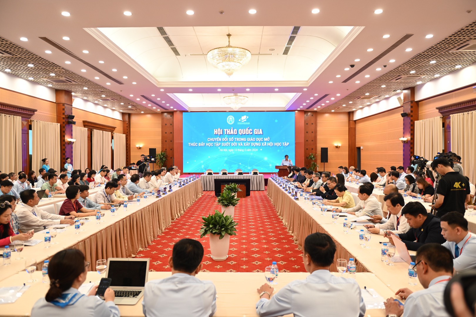 Toàn cảnh hội thảo tại điểm cầu Hà Nội.