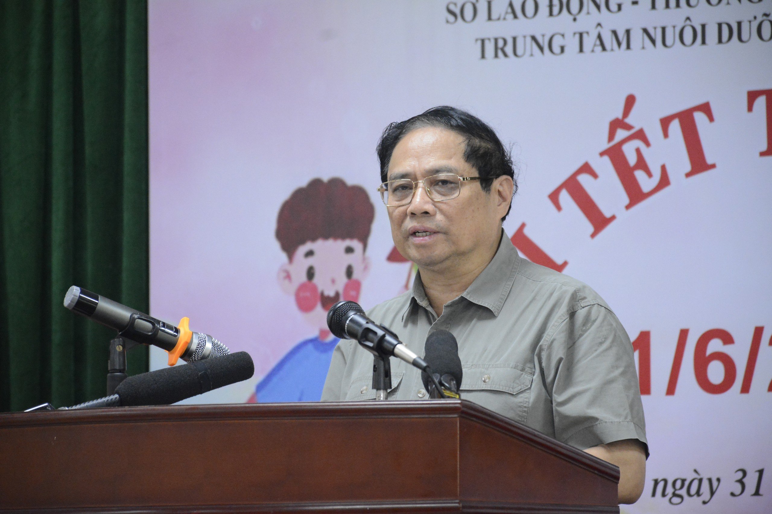 Thủ tướng Phạm Minh Chính phát biểu.