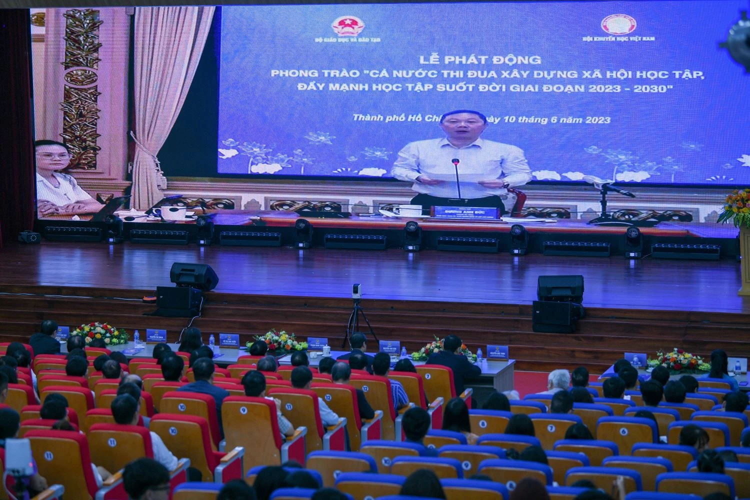 Lễ phát động kết nối tới 63 điểm cầu các tỉnh/thành phố.