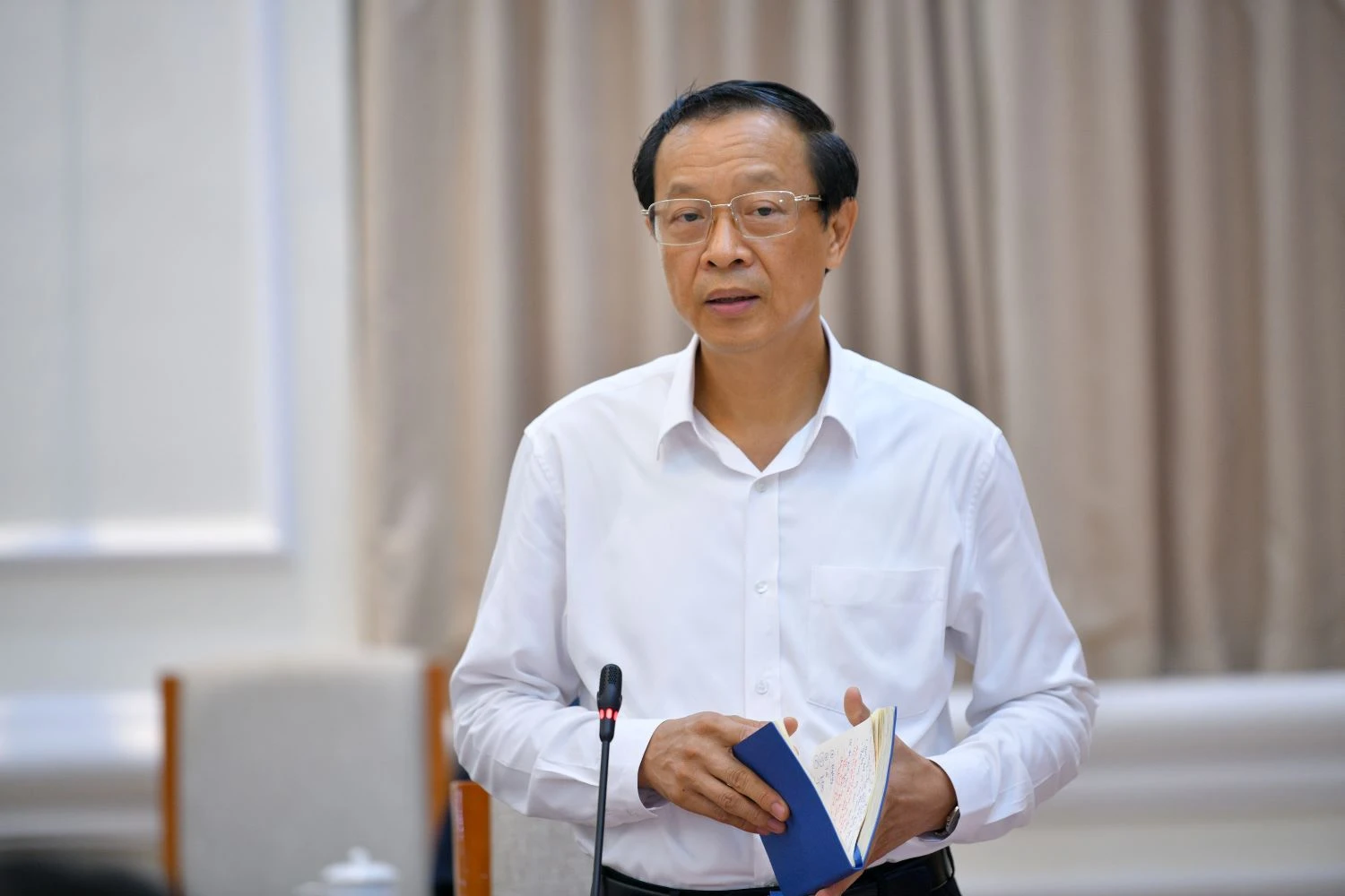 Thứ trưởng Phạm Ngọc Thưởng phát biểu tại Hội nghị. Thứ trưởng Phạm Ngọc Thưởng phát biểu tại Hội nghị.