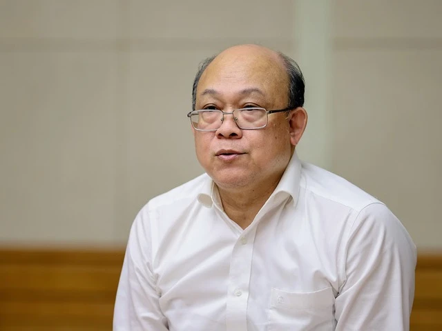 Giám đốc ĐH Bách khoa Hà Nội Huỳnh Quyết Thắng. Ảnh: VGP/Nhật Bắc.