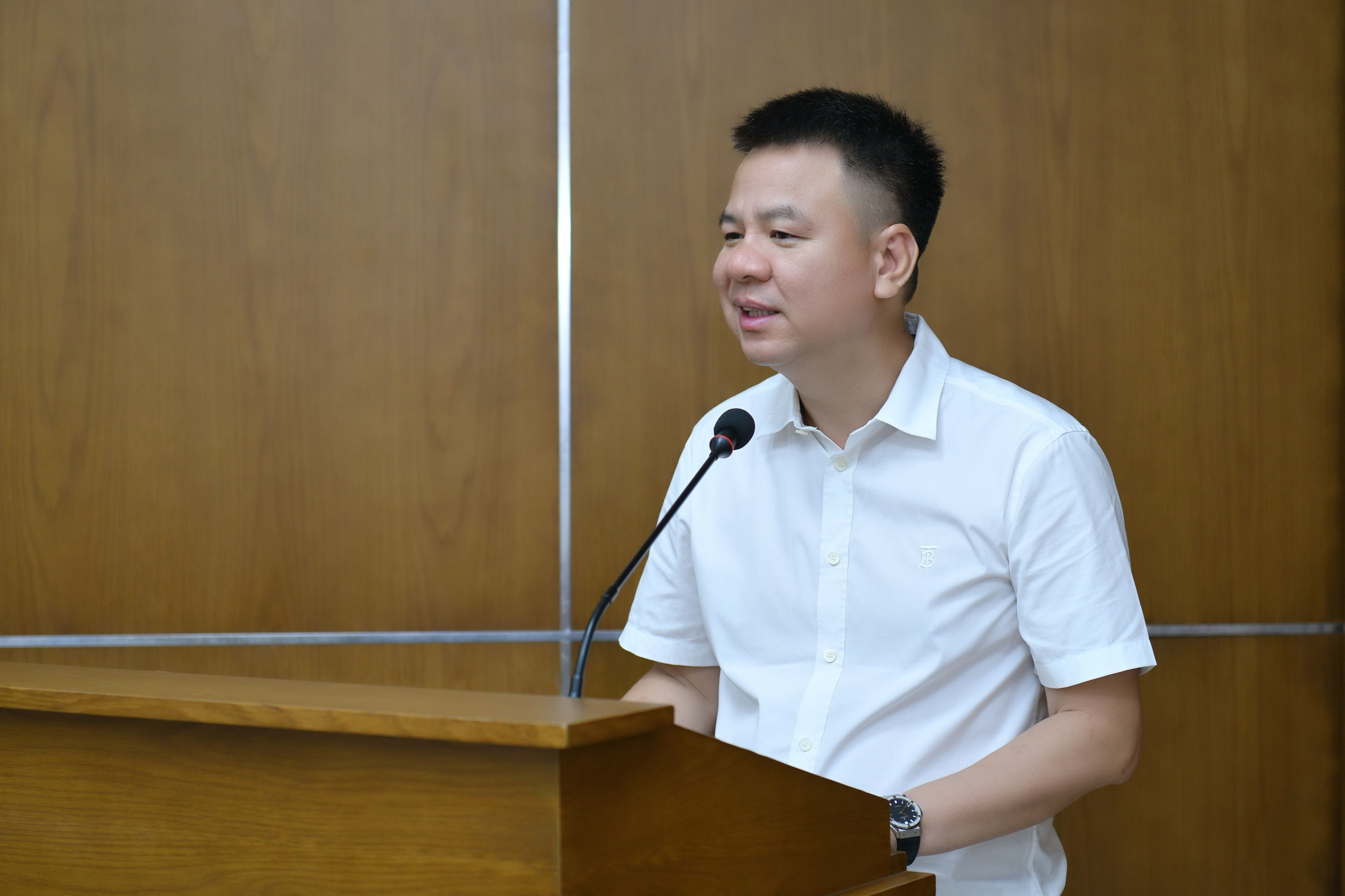 Nhà báo Triệu Ngọc Lâm – Bí thư Đảng ủy, Tổng biên tập Báo Giáo dục & Thời đại.