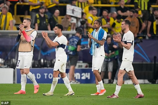 Chùm ảnh: Dortmund hạ PSG ở Champions League 