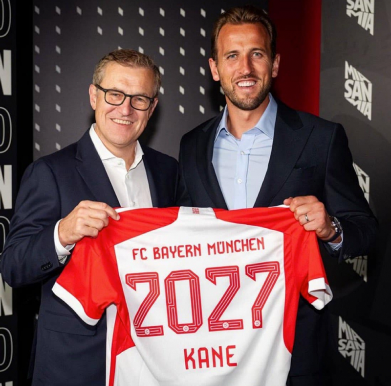 Harry Kane làm điều chưa từng có tại Đức