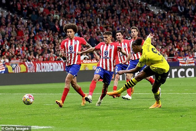 Chùm ảnh: Atletico Madrid hạ Dortmund ở tứ kết Champions League 