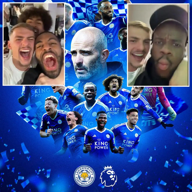 Sớm trở lại Ngoại hạng Anh, Leicester City ăn mừng cuồng nhiệt 