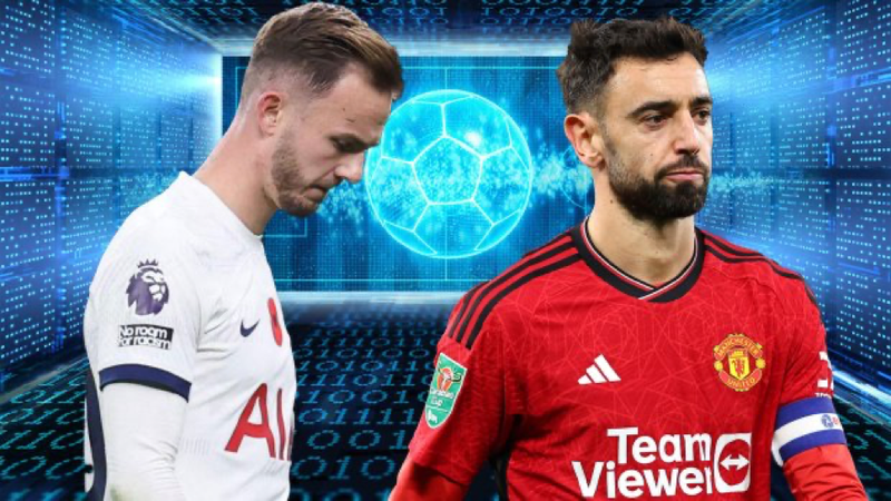 Siêu máy tính dự đoán kết cục đau lòng của Tottenham, Man Utd ở Ngoại hạng Anh