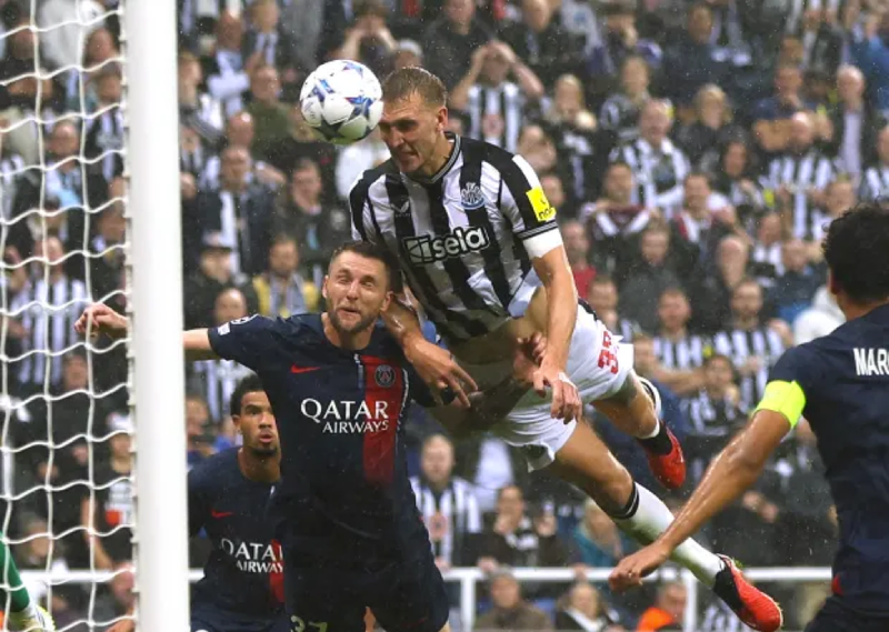 Chùm ảnh Newcastle gây ‘địa chấn’ tại Champions League