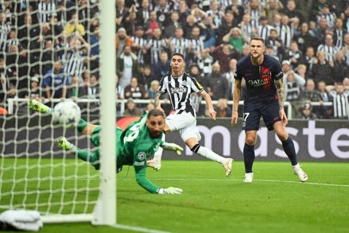 Chùm ảnh Newcastle gây ‘địa chấn’ tại Champions League