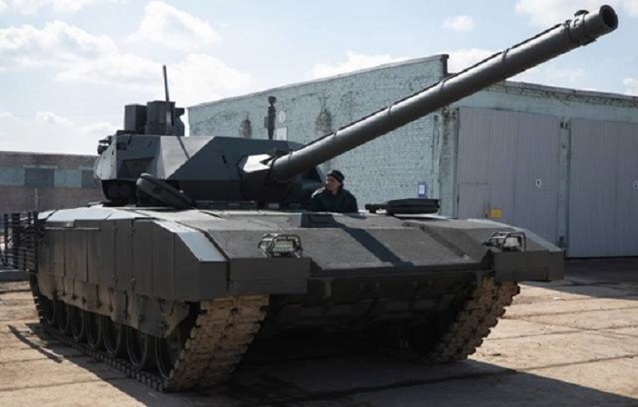 Hoàn tất thử nghiệm xe tăng T-14 Armata với pháo 152 mm