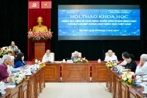 Hội thảo khoa học “GS.VS. NGND Phạm Minh Hạc với sự phát triển khoa học giáo dục Việt Nam” được tổ chức tại Bộ GD&ĐT sáng 26/7.