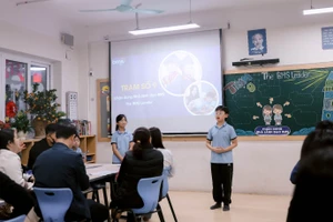 Học sinh giới thiệu về các yếu tố cần có của một BMS Leader.