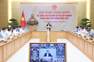 Thủ tướng Phạm Minh Chính phát biểu khai mạc Hội nghị. Ảnh: VGP/Nhật Bắc.