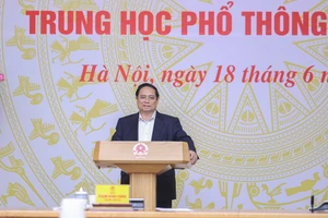 Thủ tướng phát biểu tại Hội nghị. Ảnh: VGP/Nhật Bắc.