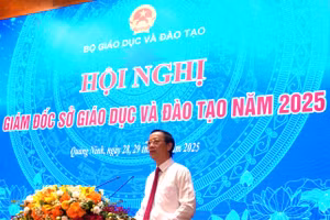 Thứ trưởng Thường trực Phạm Ngọc Thưởng phát biểu khai mạc hội nghị.