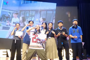 Học sinh hào hứng tham gia Summer Media Camp 2024.