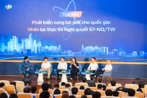 Tọa đàm "Phát triển xung lực mới cho quốc gia: Nhân lực thực thi Nghị quyết 57-NQ/TW".