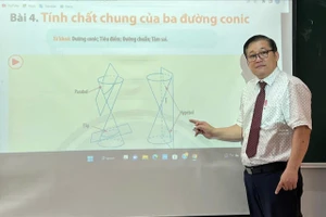 Thầy Vũ Ngọc Hòa, giáo viên Toán, Trường THPT Ngô Quyền (Biên Hòa, Đồng Nai).