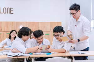 Học sinh Trường THPT Phenikaa. 