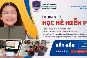 Cơ hội học miễn phí với hệ thống học tập trực tuyến ứng dụng công nghệ giáo dục hiện đại theo chuẩn quốc tế.