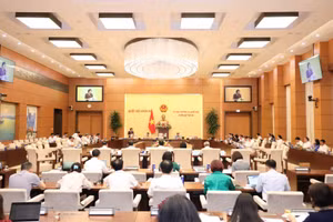 Toàn cảnh phiên họp.