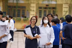 Thí sinh thi tốt nghiệp THPT năm 2024. Ảnh: Xuân Phú.