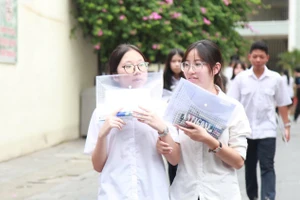 Thí sinh Hà Nội thi vào lớp 10 năm 2025. Ảnh: Vân Anh.