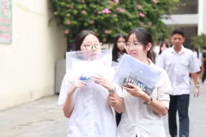 Thí sinh Hà Nội thi vào lớp 10 năm 2025. Ảnh: Vân Anh.