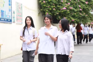 Thí sinh Hà Nội thi vào lớp 10 năm 2025. Ảnh: Vân Anh.