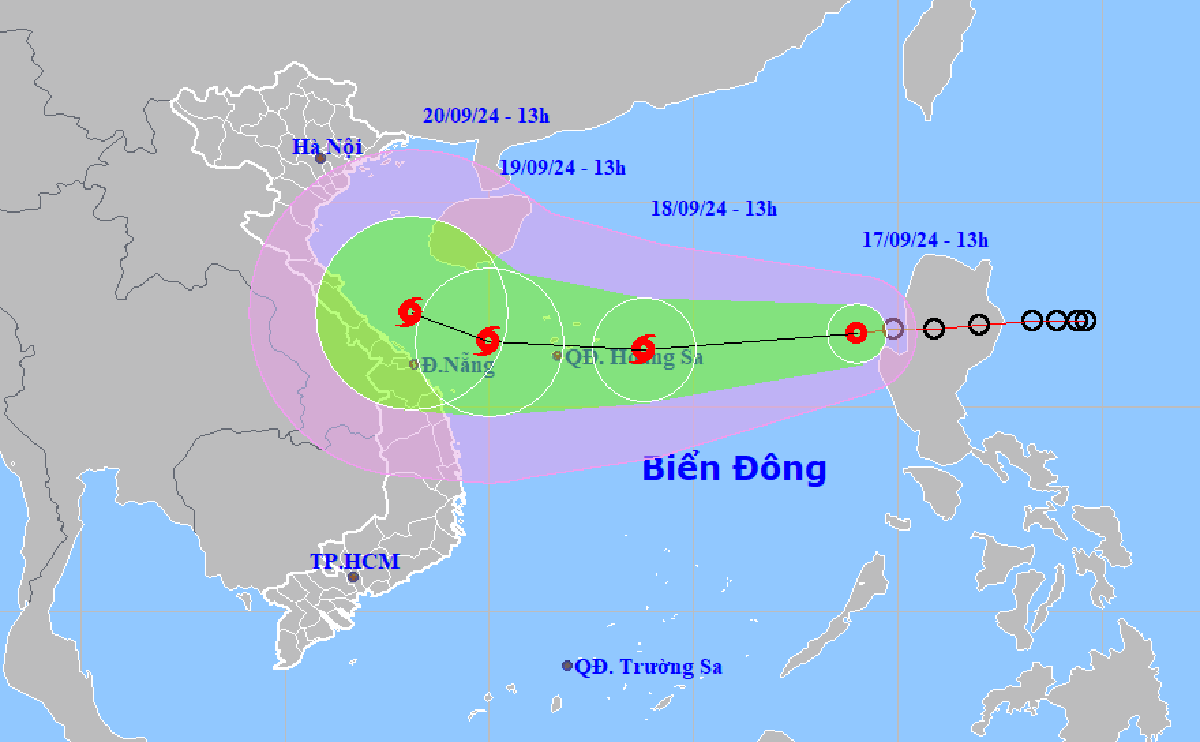 Bộ GD&ĐT gửi công điện ứng phó áp thấp nhiệt đới mạnh lên thành bão