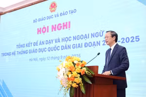 Thứ trưởng Thường trực Phạm Ngọc Thưởng phát biểu tại hội nghị.