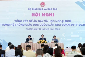 Hội nghị tổng kết Đề án dạy và học ngoại ngữ trong hệ thống giáo dục quốc dân giai đoạn 2017-2025.
