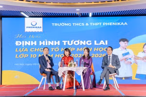 Hội thảo “Lựa chọn tổ hợp môn học lớp 10 - Định hình tương lai” năm học 2025 - 2026” được tổ chức tại Phenikaa School.