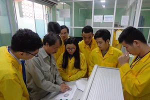 Kiến tập vận hành lò phản ứng nghiên cứu Đà Lạt. Ảnh minh họa/ITN.