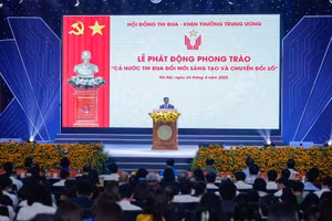 Thay mặt lãnh đạo Đảng, Nhà nước, Thủ tướng Phạm Minh Chính phát động Phong trào thi đua "Cả nước thi đua đổi mới sáng tạo, chuyển đổi số".