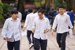 Thí sinh thi tốt nghiệp THPT năm 2024. Ảnh: Xuân Phú.