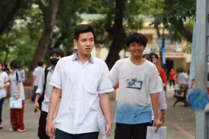 Thí sinh thi tốt nghiệp THPT năm 2025. Ảnh: Vân Anh.