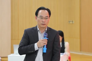PGS.TS Hoàng Minh Sơn - Bí thư Đảng ủy, Giám đốc Đại học Quốc gia Hà Nội.