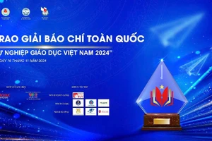 Lễ trao Giải báo chí toàn quốc Vì sự nghiệp Giáo dục Việt Nam năm 2024