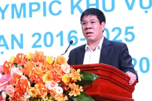 Ông Huỳnh Văn Chương, Cục trưởng Cục Quản lý chất lượng (Bộ GD&ĐT).